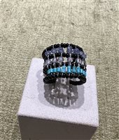 Anello Ziio Donna in Argento RING BABE 3 SIL TANZANITE - RING BABE 3 SIL TANZANITE
